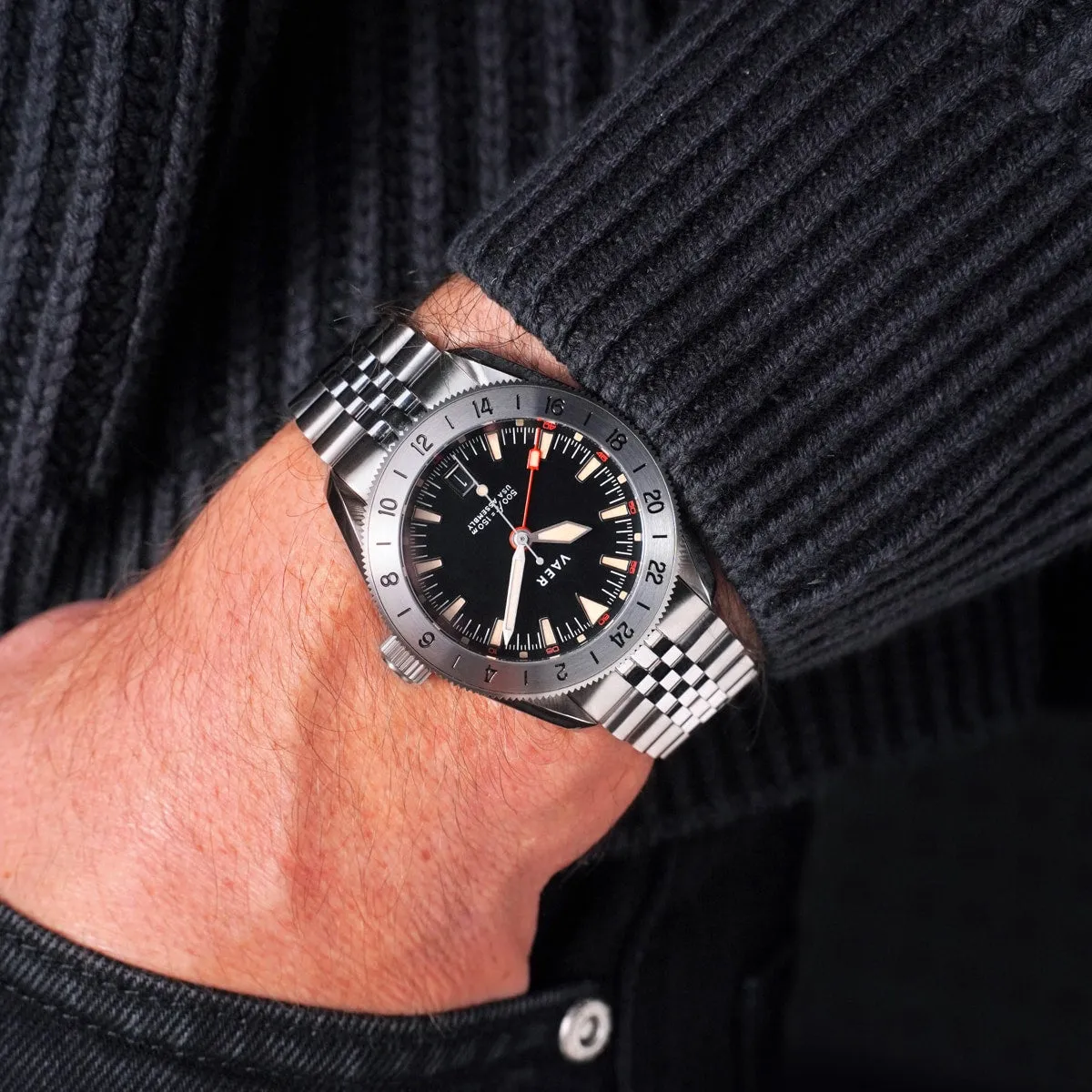 G2 Pacific Steel - 39mm USA GMT