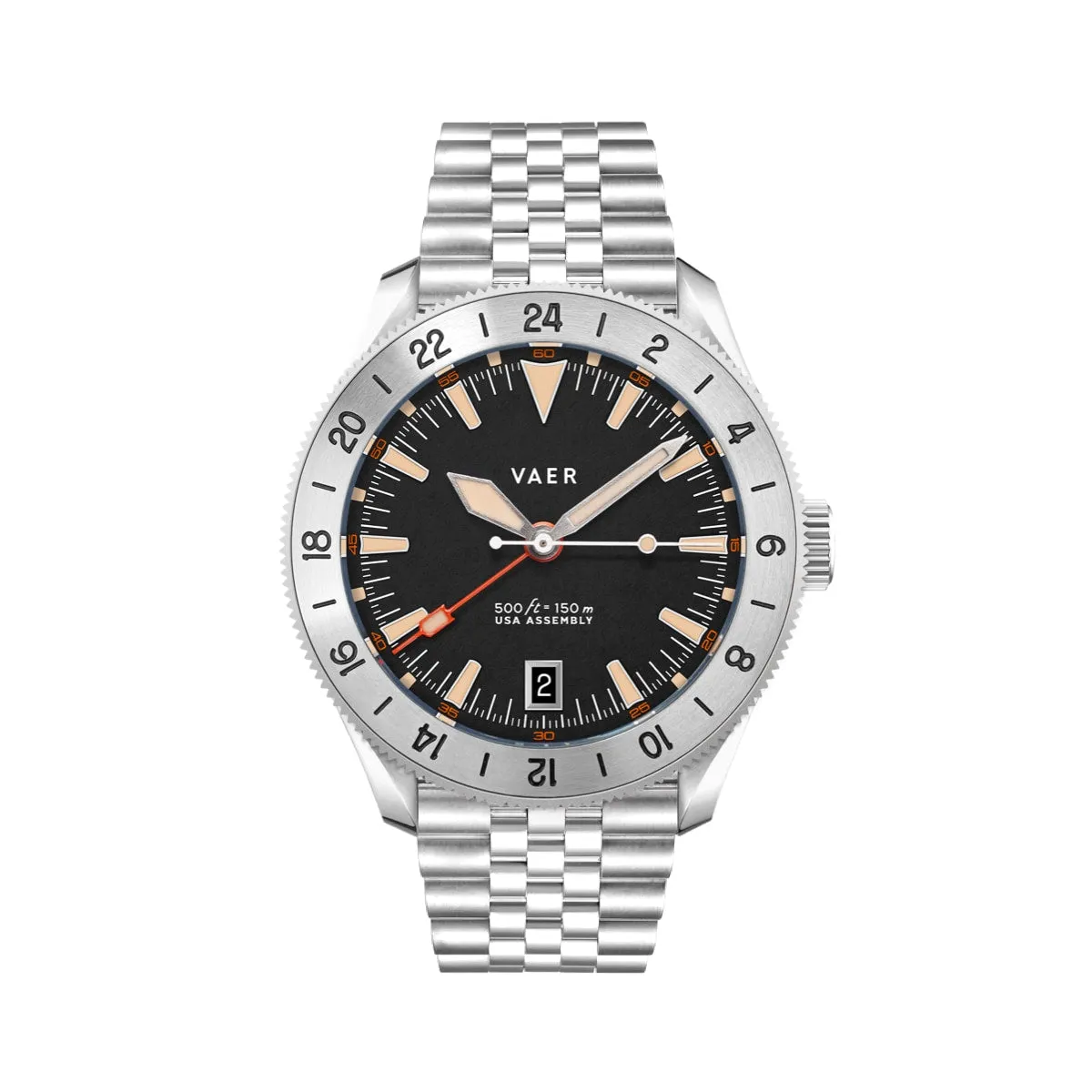 G2 Pacific Steel - 39mm USA GMT