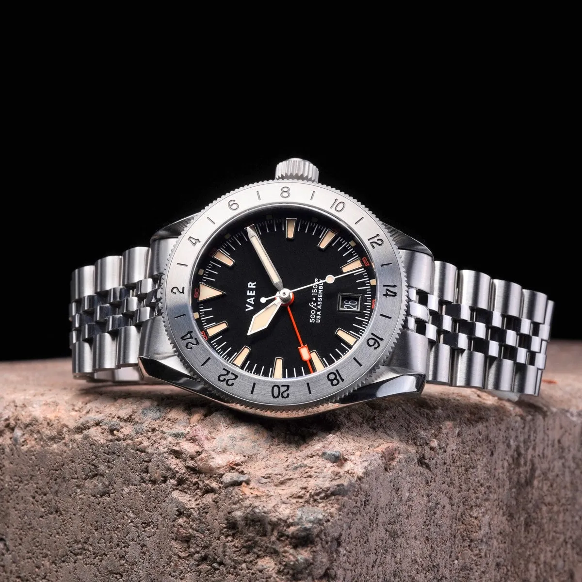 G2 Pacific Steel - 39mm USA GMT