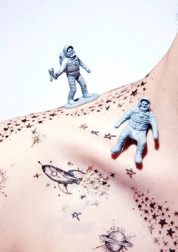 Galaxy Temporary Tattoo