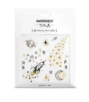Galaxy Temporary Tattoo
