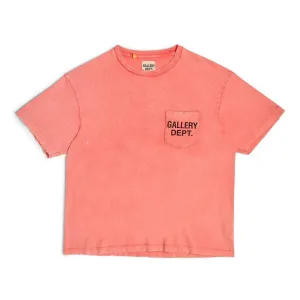 Gallery Dept. Vintage Pocket Tee Sun Wash Red