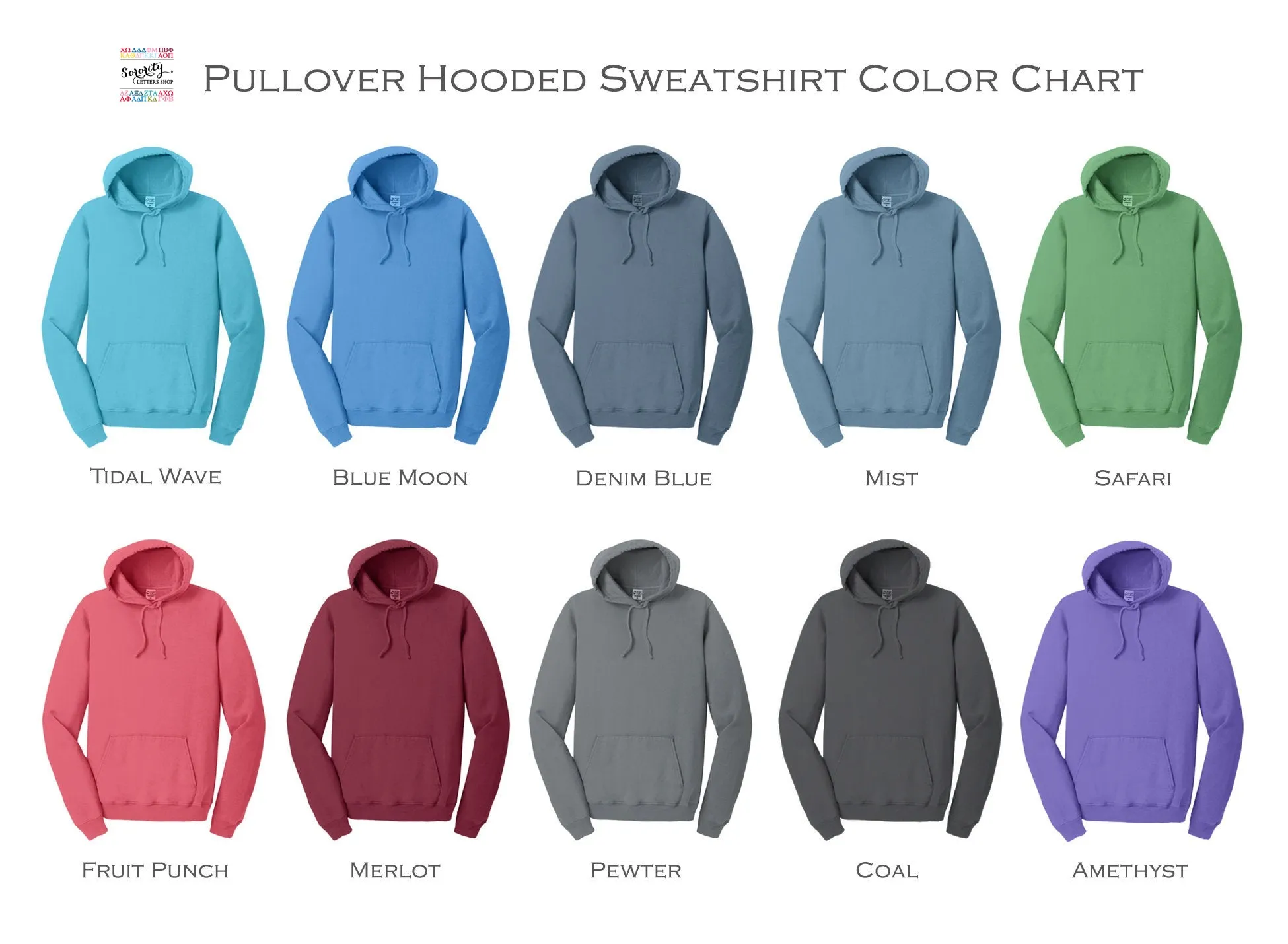 Gamma Phi Beta Hooded Pullover Vintage Sweatshirt