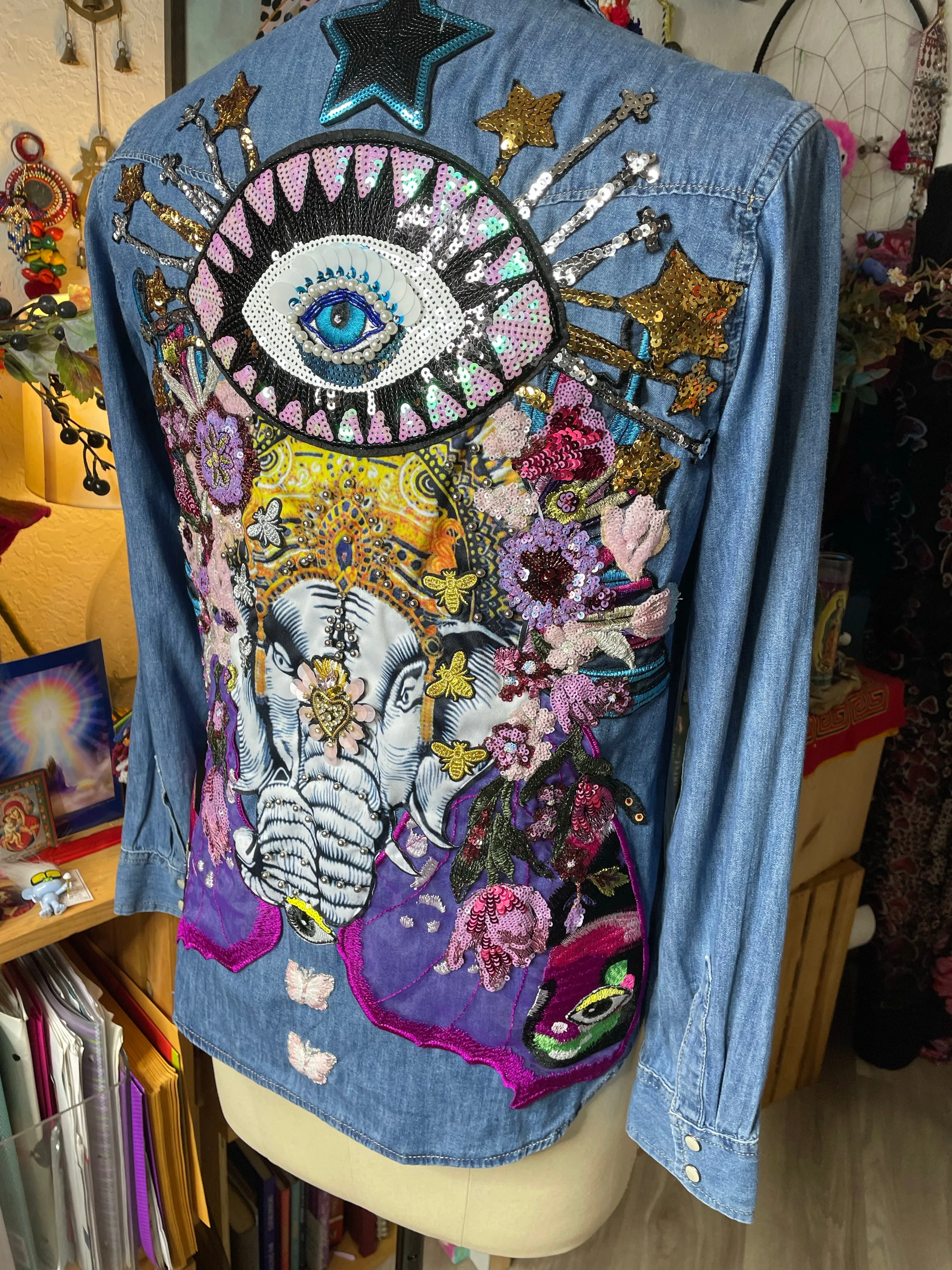 Ganesh butterfly Shirt/Jacket