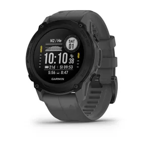 Garmin Descent G1 Slate Grey Silicone Band Full Display Watch - 010-02604-10