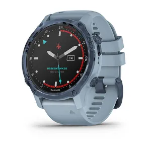 Garmin Descent Mk2 Silicone Seafoam Strap Full Color Display Dial Watch - 010-02403-07
