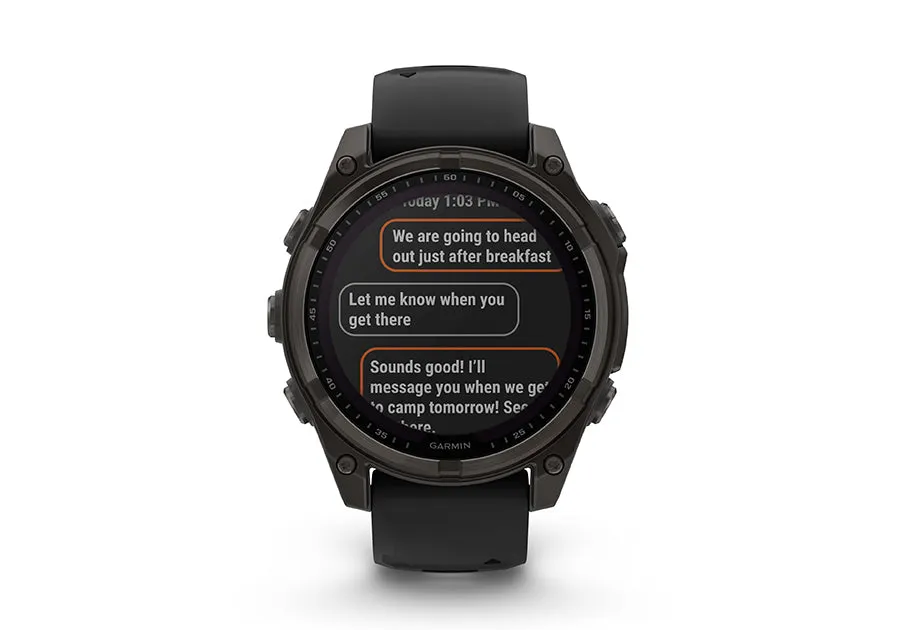 Garmin Fenix 8 Solar Sapphire Multisport GPS Smartwatch