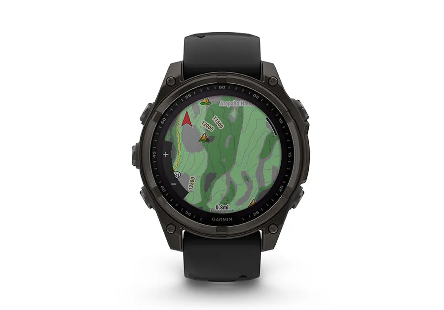 Garmin Fenix 8 Solar Sapphire Multisport GPS Smartwatch