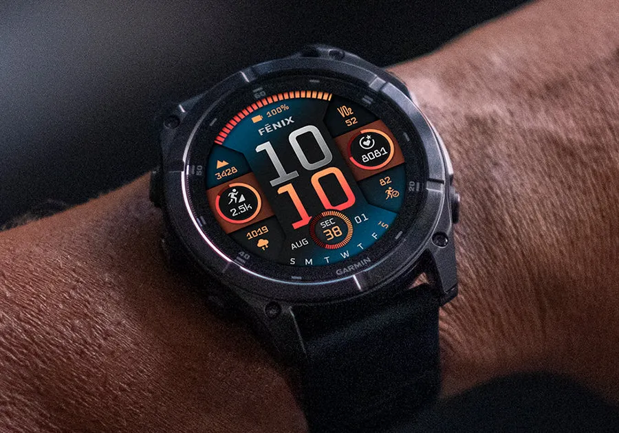 Garmin Fenix 8 Solar Sapphire Multisport GPS Smartwatch