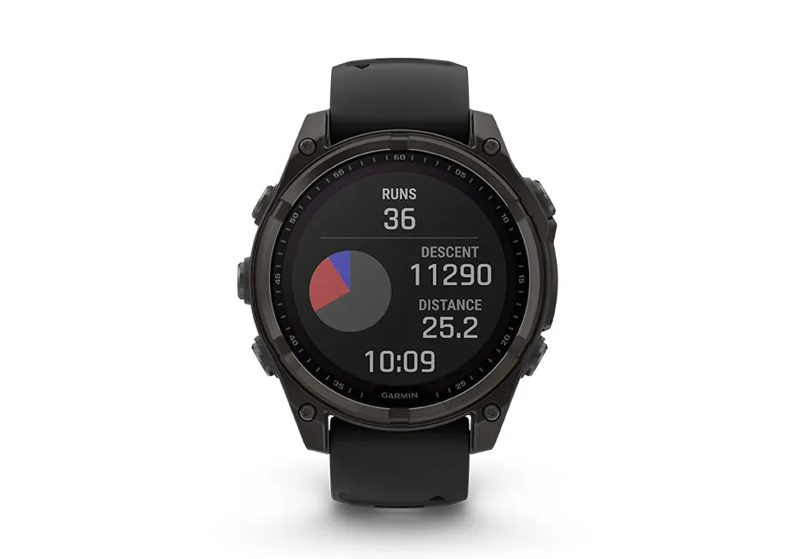 Garmin Fenix 8 Solar Sapphire Multisport GPS Smartwatch