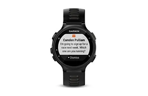 Garmin Forerunner 735XT GPS Multisport Watch in Black and Gray (010-01614-00)