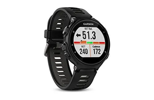 Garmin Forerunner 735XT GPS Multisport Watch in Black and Gray (010-01614-00)