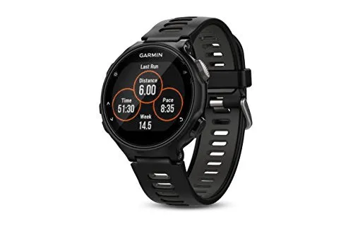 Garmin Forerunner 735XT GPS Multisport Watch in Black and Gray (010-01614-00)