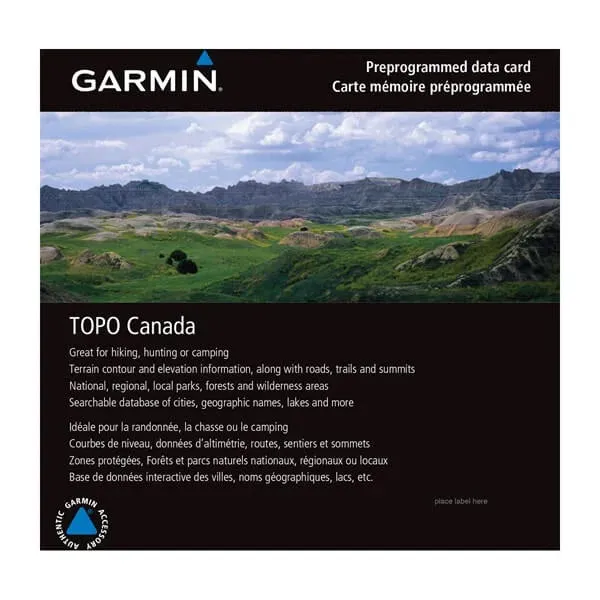 Garmin TOPO Canada
