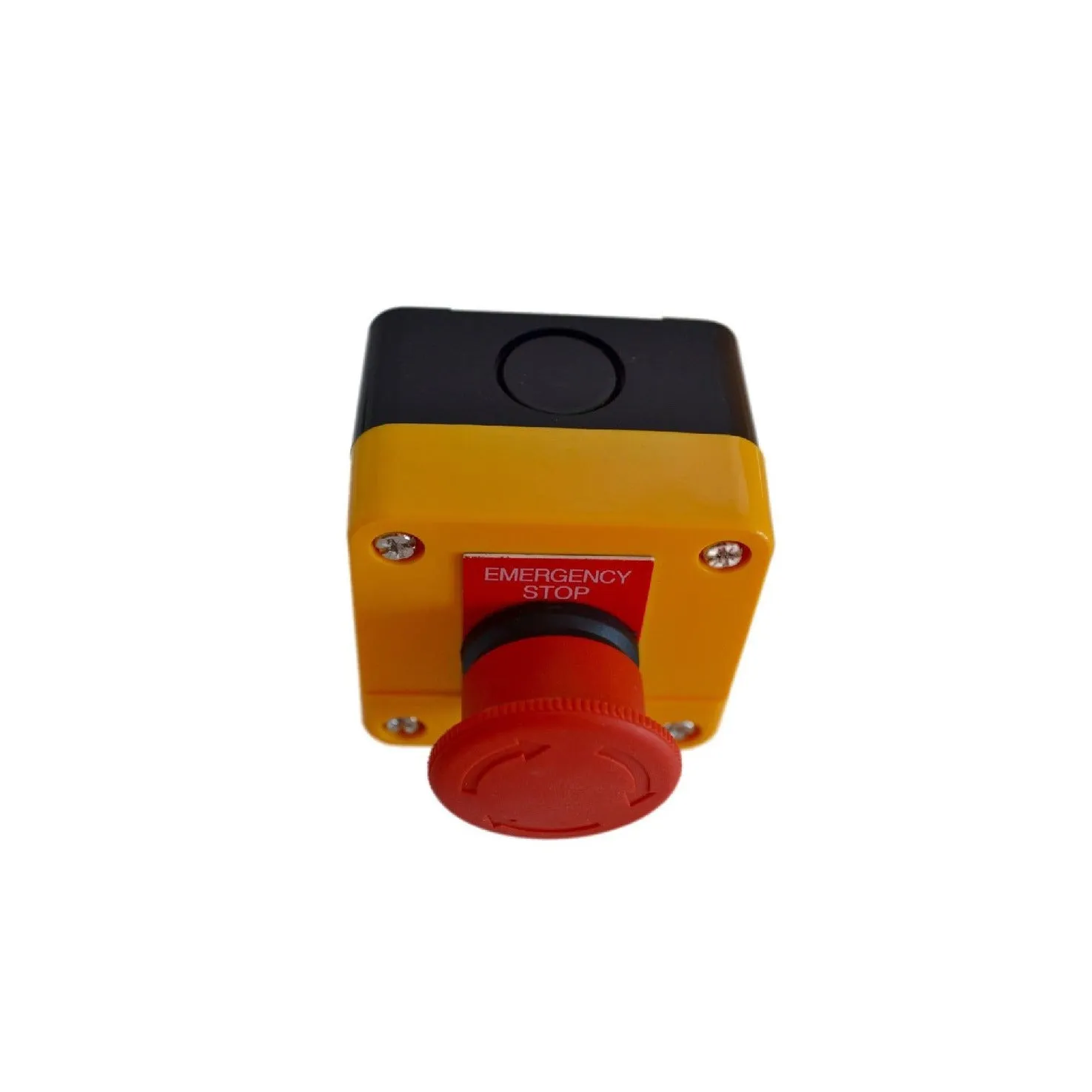 Generic Plastic E-Stop Set of 10 - Emergency Red Button Stop x 10