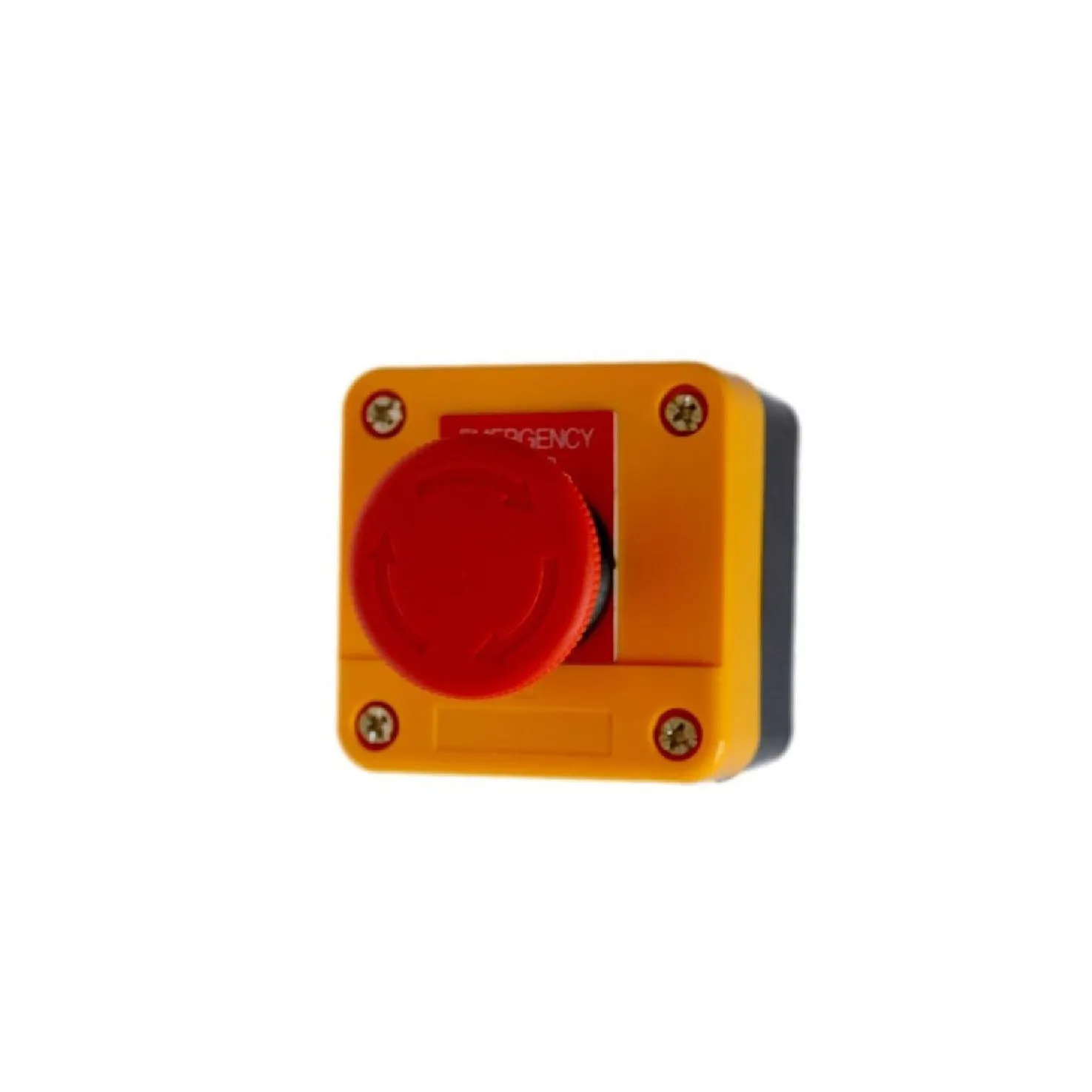 Generic Plastic E-Stop Set of 10 - Emergency Red Button Stop x 10