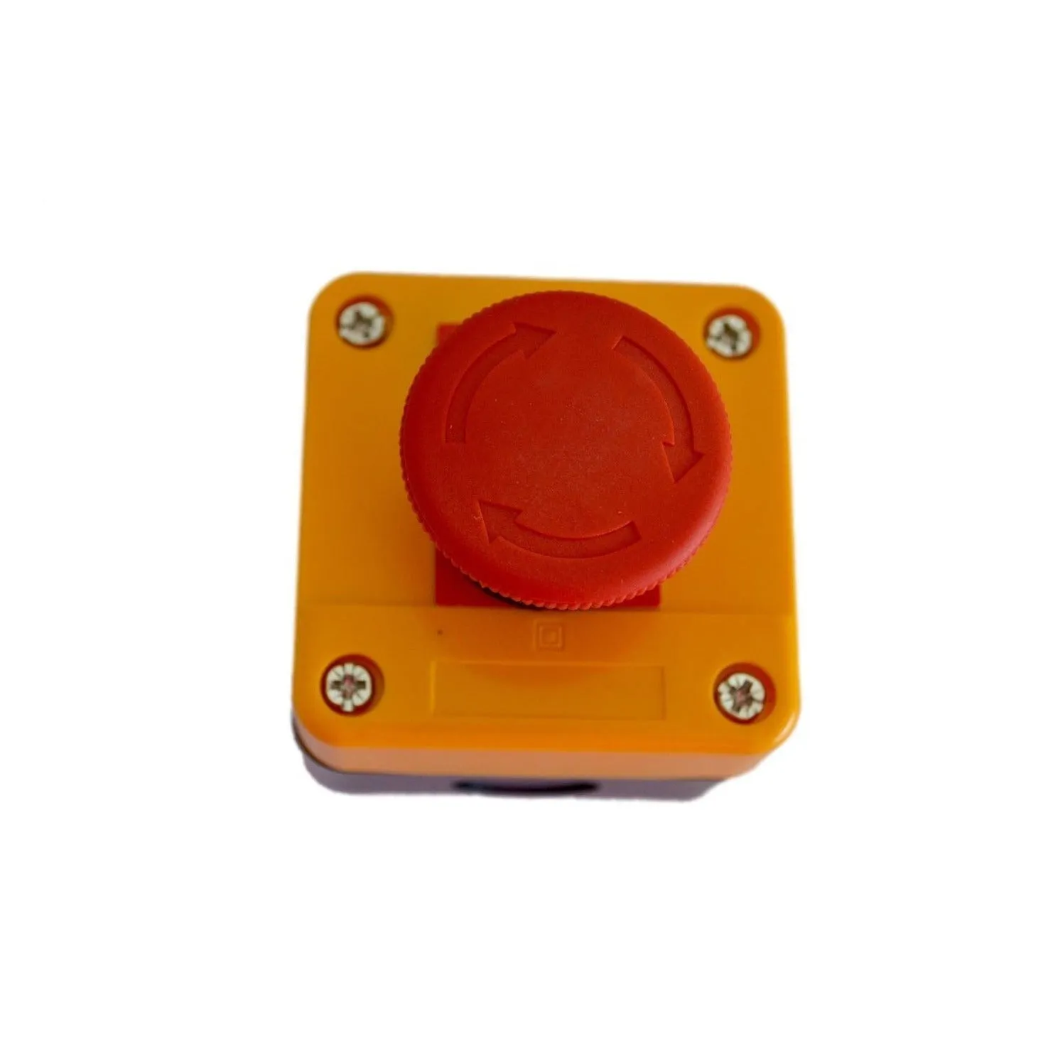 Generic Plastic E-Stop Set of 10 - Emergency Red Button Stop x 10