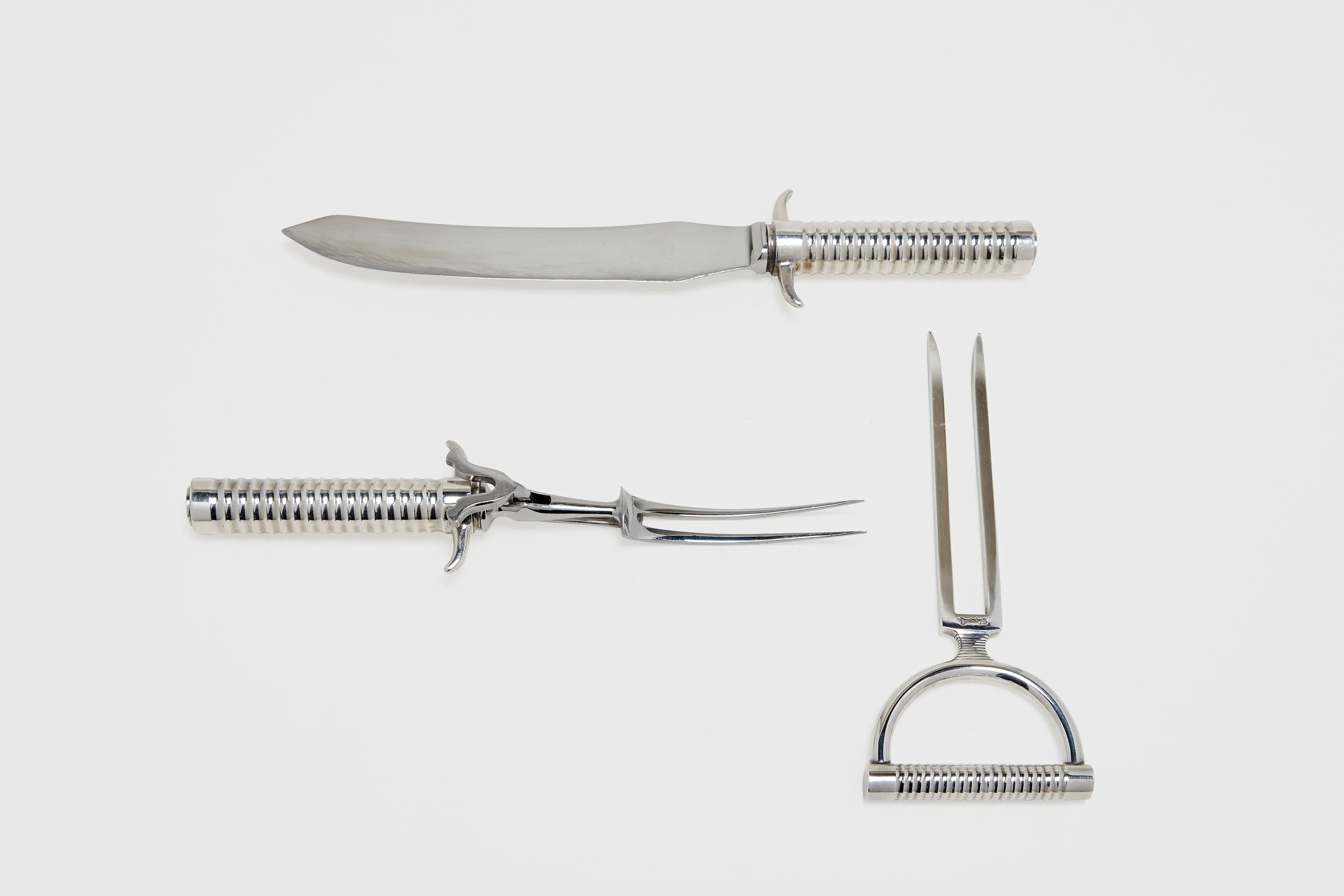 Georg Jensen Sterling Silver Carving Set