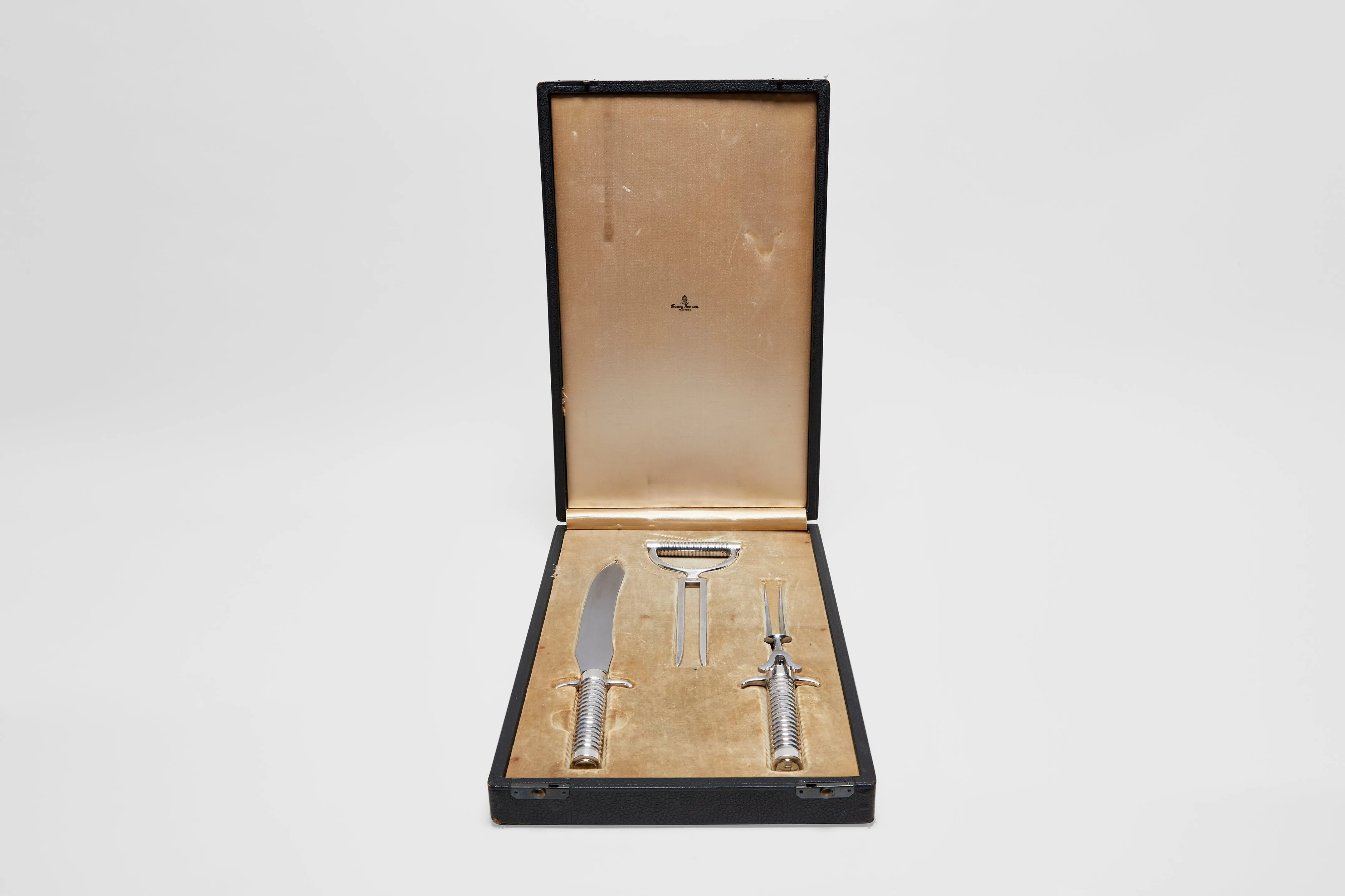 Georg Jensen Sterling Silver Carving Set
