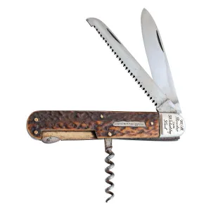 German stag handle knife