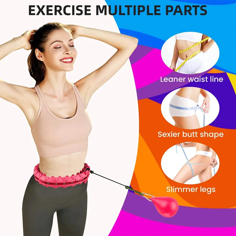 Get Fit and Have Fun with Our Smart Weighted Sport Hoop!
