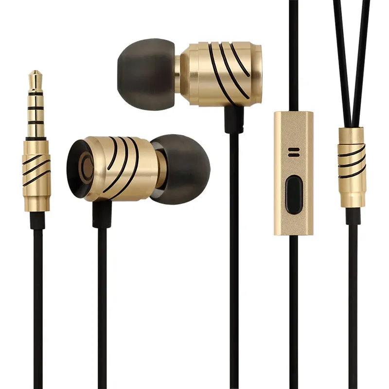 GGMM C800 Earphone With Mic Metal Stereo Earphone Housing Headset Noise Isolating Clear HiFi Earphone auriculares fone de ouvido