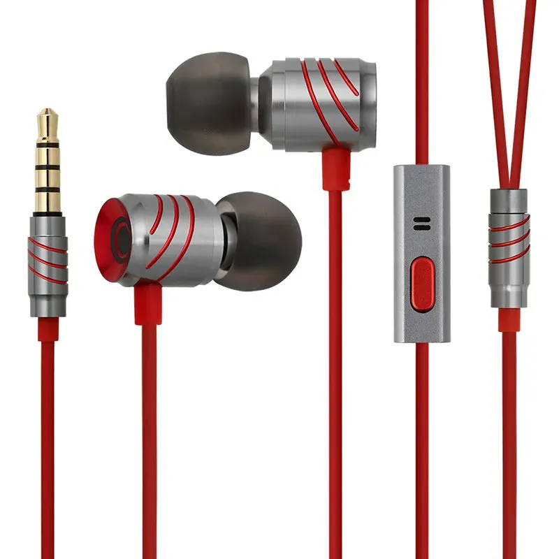 GGMM C800 Earphone With Mic Metal Stereo Earphone Housing Headset Noise Isolating Clear HiFi Earphone auriculares fone de ouvido