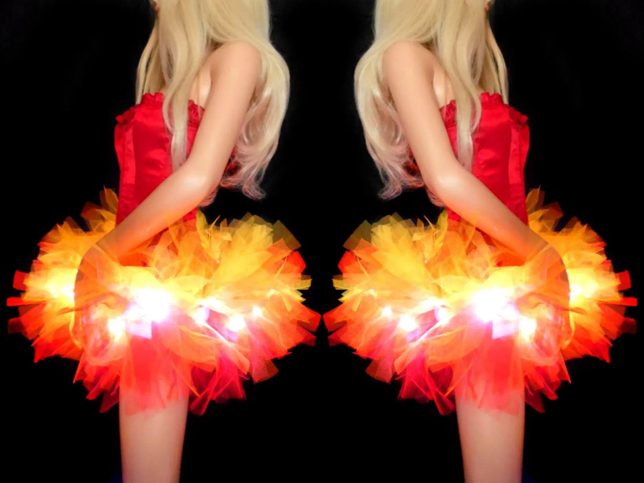 Girl On Fire Light Up Tutu