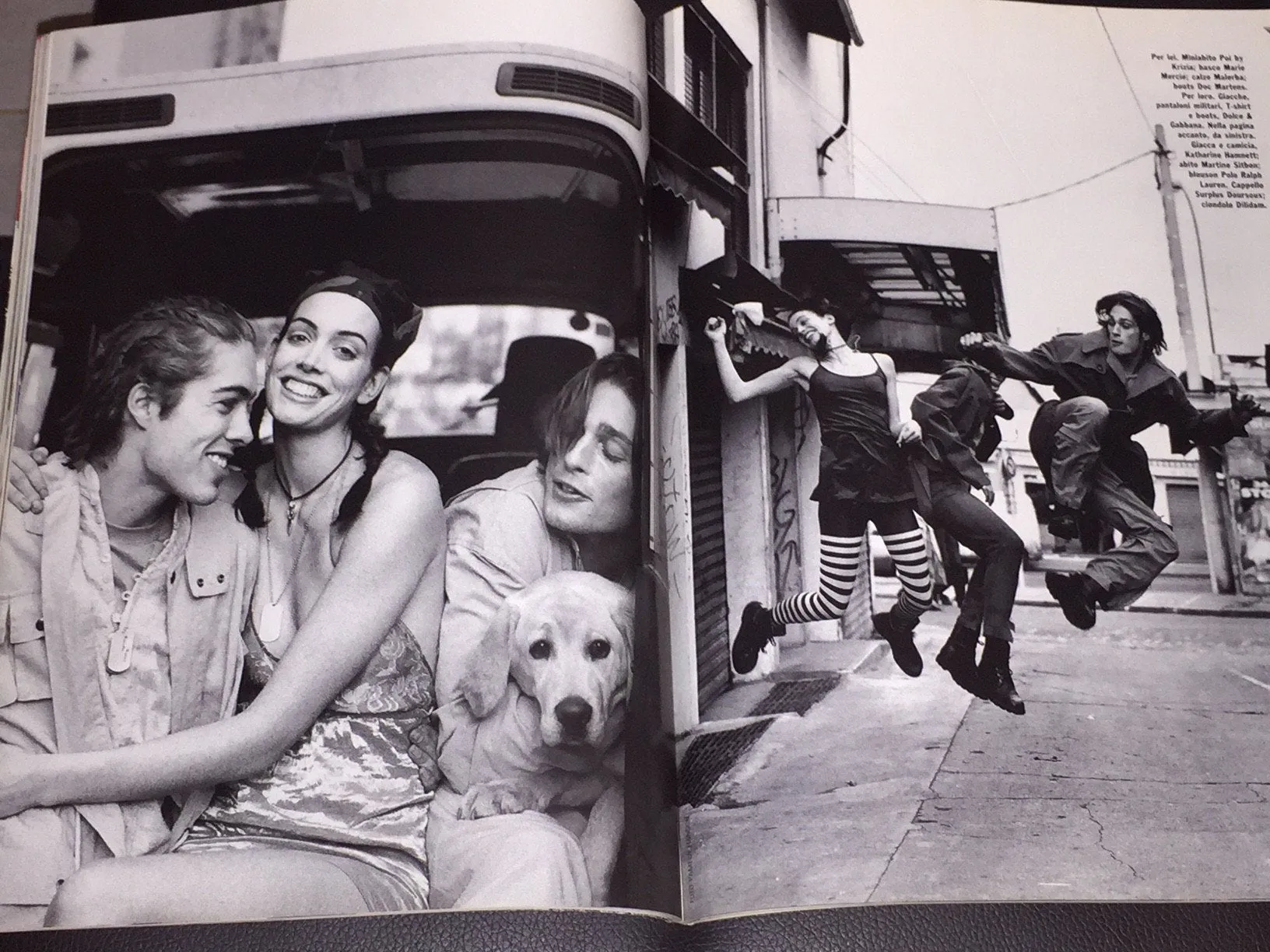 GLAMOUR Italia Magazine April 1994 JASON PRIESTLEY Bruce Weber NASTASSJA KINSKI