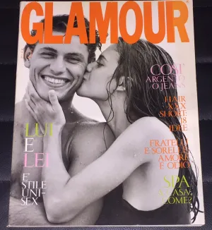 GLAMOUR Italia Magazine April 1994 JASON PRIESTLEY Bruce Weber NASTASSJA KINSKI