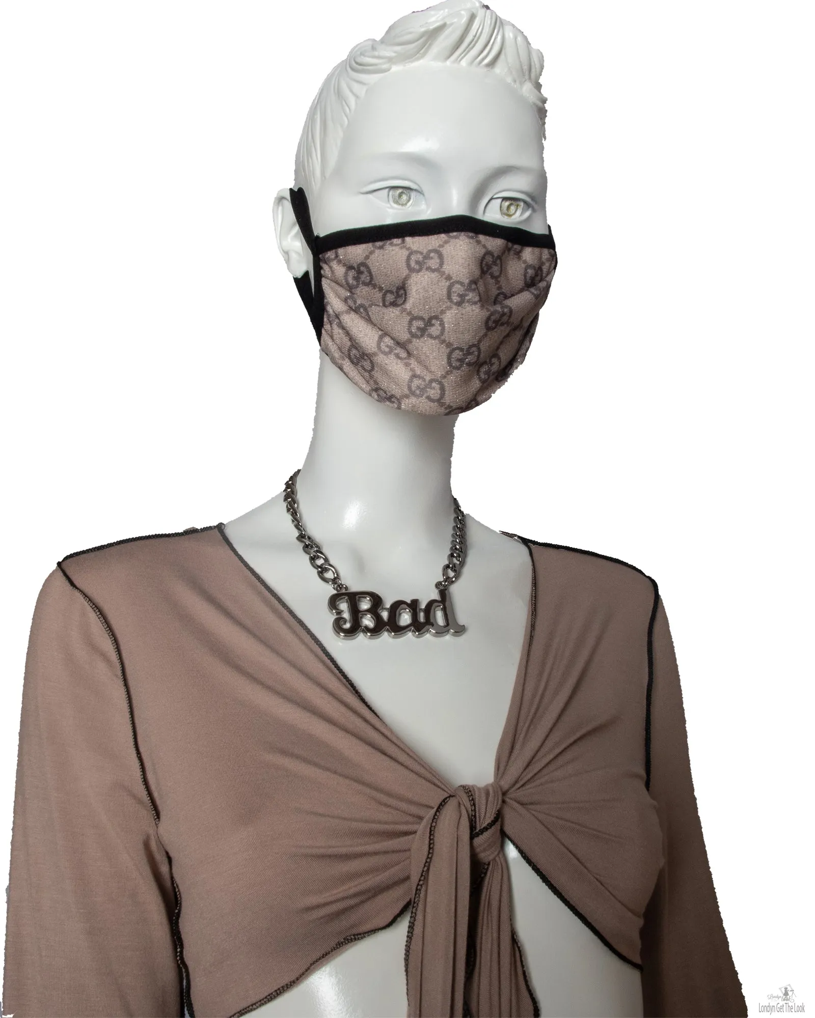 Glitzy Glam Fashion Face Mask