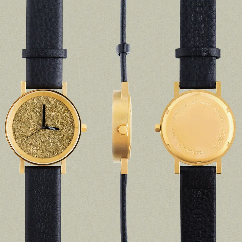 Gold Forrest - Designer Timepiece by Forrest