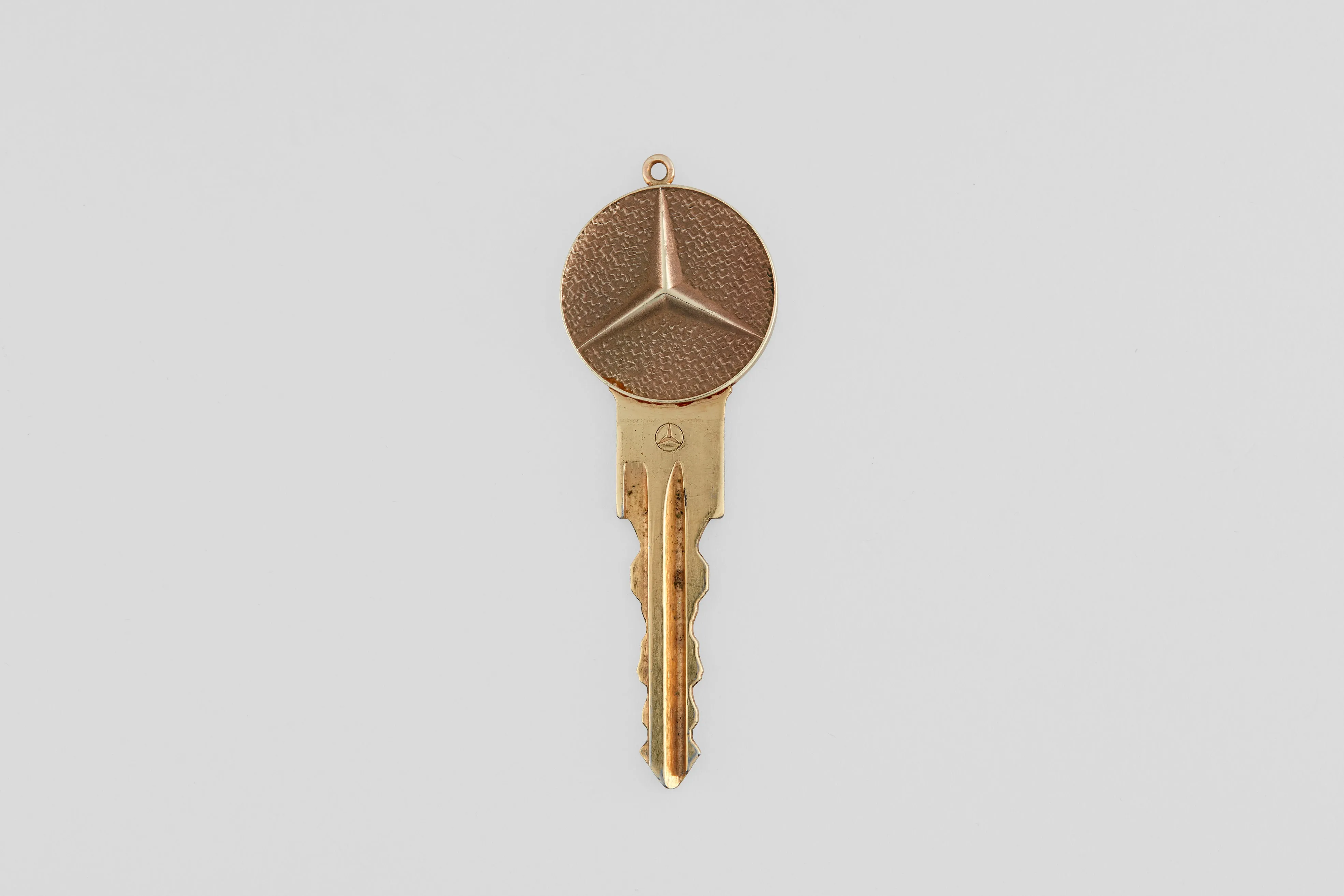 Gold Mercedes Benz Key