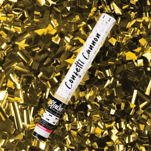 Gold Metallic Confetti Cannon