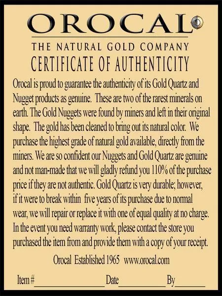 Gold Quartz Ring Ladies "Orocal" RLL1168NQ Genuine Hand Crafted Jewelry - 14K Gold Yellow Gold Casting