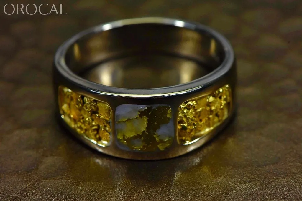 Gold Quartz Ring Ladies "Orocal" RM651OLQ Genuine Hand Crafted Jewelry - 14K Gold Yellow Gold Casting
