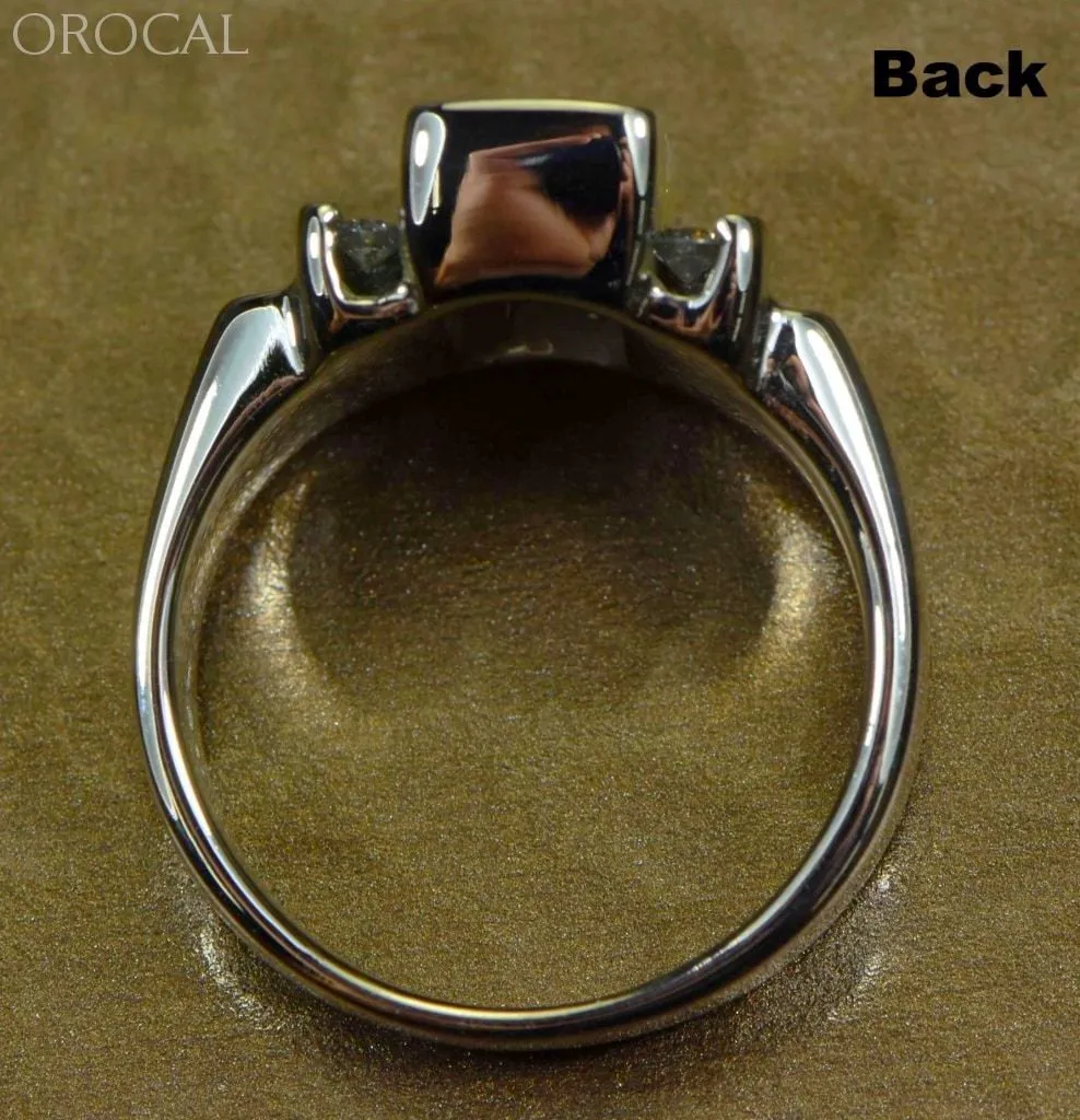 Gold Quartz Ring "Orocal" RL639D32QW Genuine Hand Crafted Jewelry - 14K Gold Casting