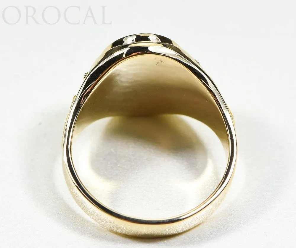 Gold Quartz Ring "Orocal" RM675Q Genuine Hand Crafted Jewelry - 14K Gold Casting