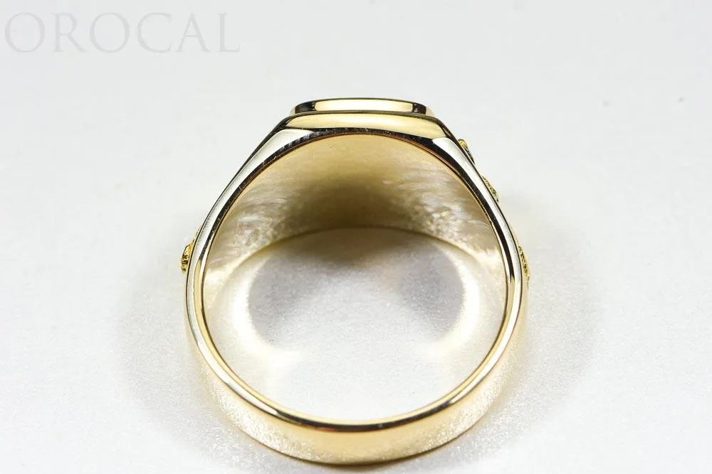 Gold Quartz Ring "Orocal" RM774NQ Genuine Hand Crafted Jewelry - 14K Gold Casting