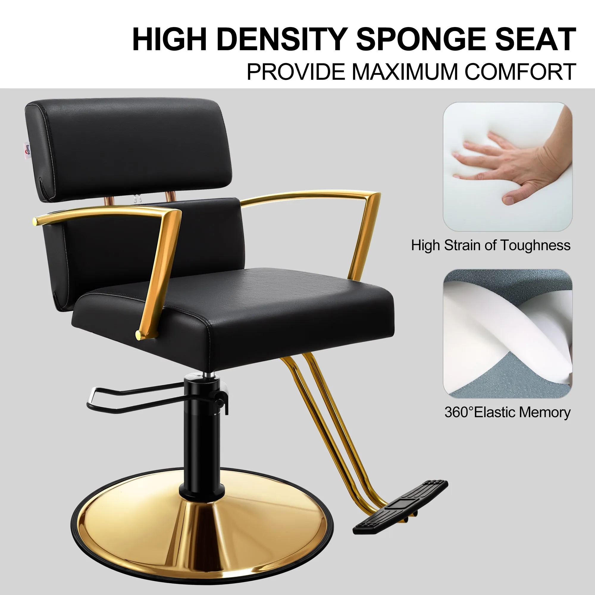 Gold Salon Chair BS-68-71