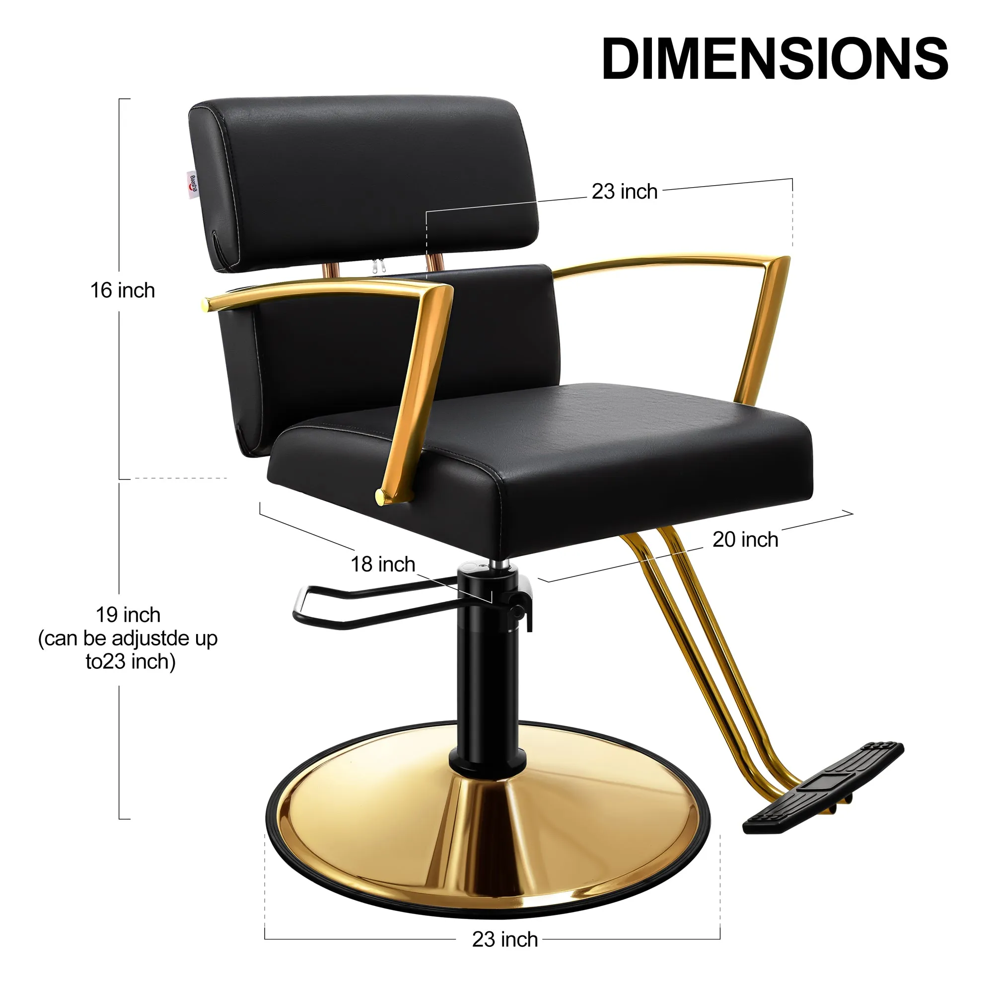 Gold Salon Chair BS-68-71