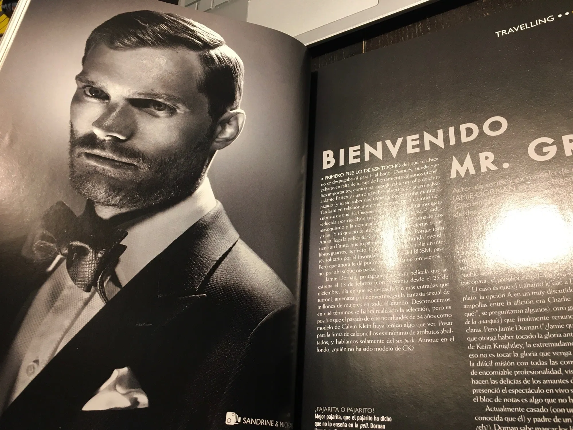 GQ Magazine Spain February 2015 NIKOLAJ COSTER WALDAU Jamie Dornan TOMMY DUNN