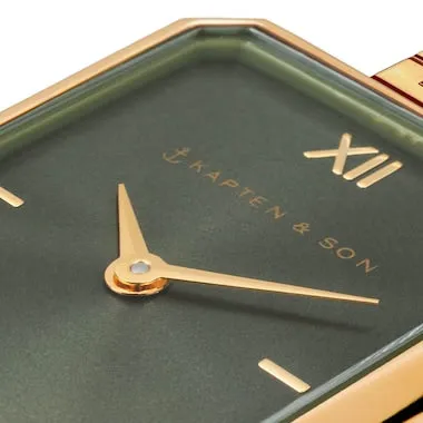 Grace Gold Green Steel