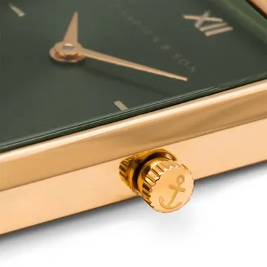 Grace Gold Green Steel