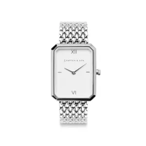 Grace Silver Woven Steel