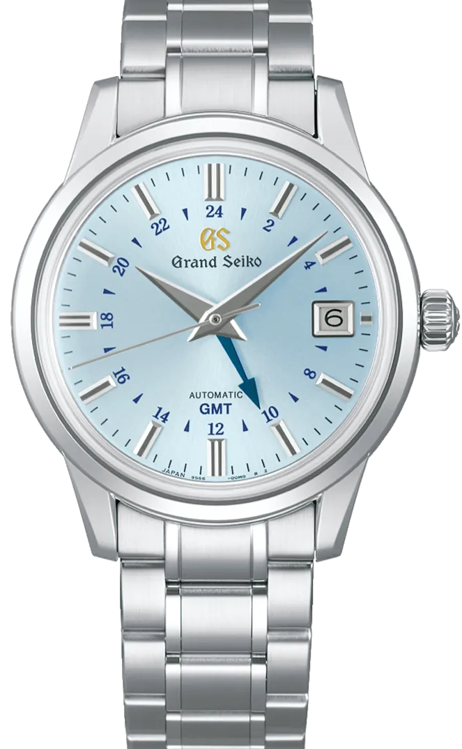 Grand Seiko Elegance Collection Caliber 9S 25th Anniversary Limited Edition Automatic GMT "Clear Blue Sky" SBGM253