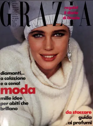 GRAZIA Italia Magazine December 1991 #2650 RICHARD BAILEY Antoine Verglas MEROZ