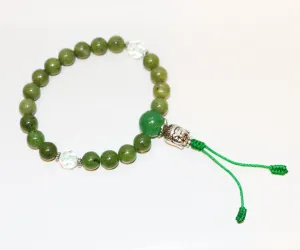 GREEN JADE WRIST MALA