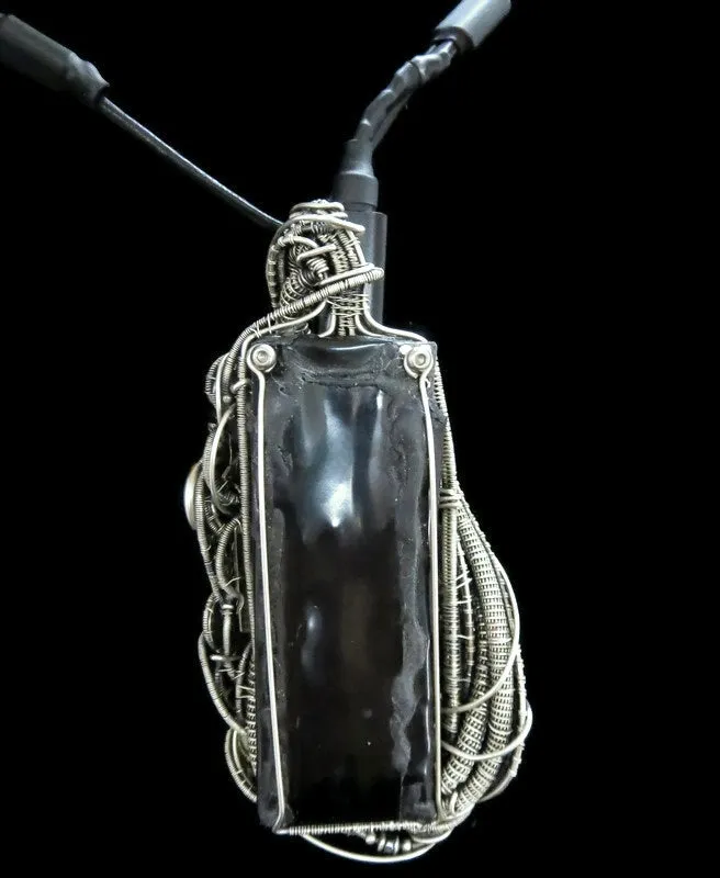 Green Sweeper Nixie Tube Steampunk/Cyberpunk Fusion LED Necklace
