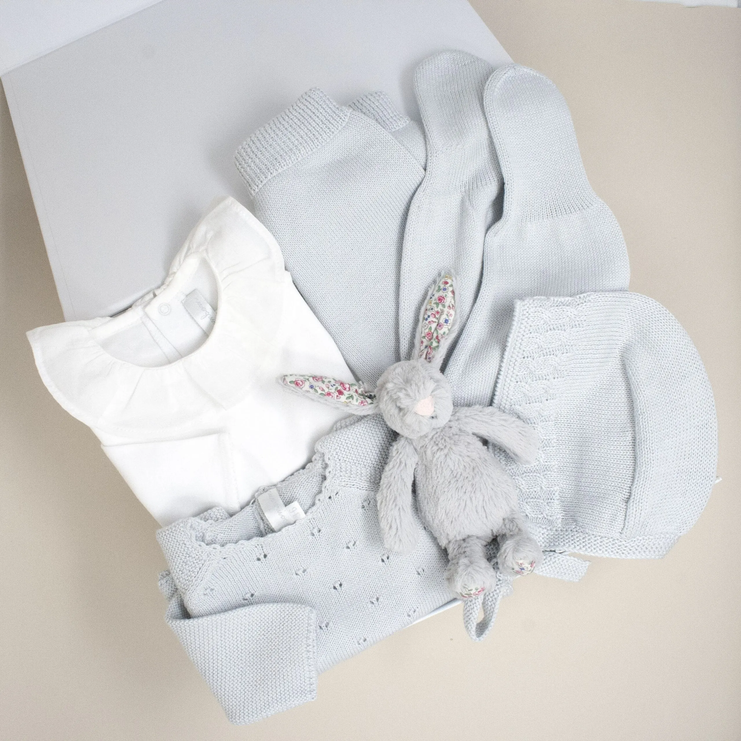 Grey Pima Cotton Luxury Gift Set
